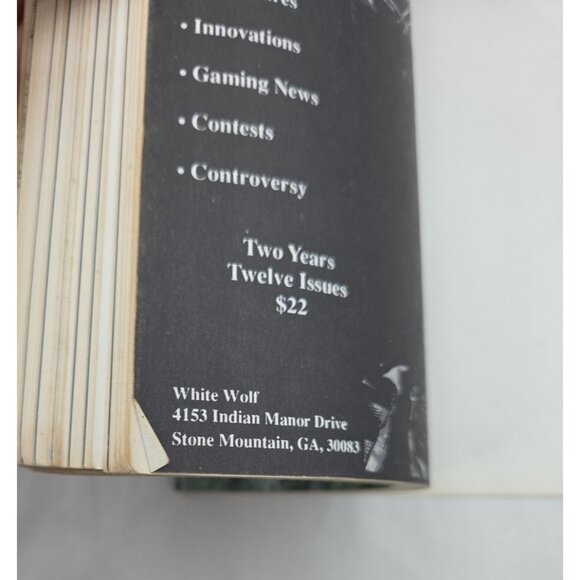 Succubus Club Of Life Devoured White Wolf WW2104 Softcover - Picture 13 of 14